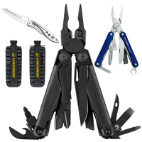 LEATHERMAN SURGE BLACK MULTITOOL + SHEATH + BIT KIT + SKELETOOL KNIFE + SQUIRT PS4