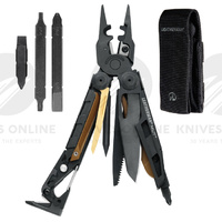 LEATHERMAN MUT EOD BLACK MILITARY STAINLESS MULTITOOL + SHEATH + BIT KIT