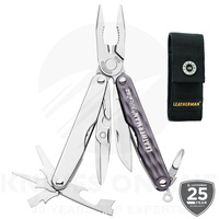 LEATHERMAN JUICE S2 STAINLESS STEEL GRANITE GREY 12IN1 MULTITOOL + SHEATH