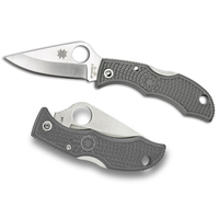 Ladybug 3 Foliage Green - Plain Blade LFGP3 SPYDERCO