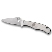 New Spyderco Bug / Stainless Slip Joint - Plain Blade C133P