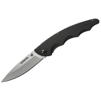 NEW SCHRADE 105 DROP POINT PLAIN BLADE G10 HANDLE FOLDING KNIFE BLACK