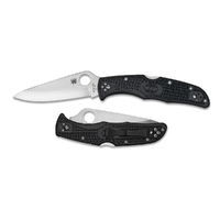 Spyderco Endura 4 Lightweight Black - Plain Blade YSC10PBK