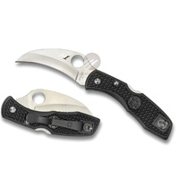 NEW SPYDERCO TASMAN SALT H1 LIGHTWEIGHT BLACK PLAIN BLADE KNIFE C106PBK