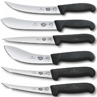 Victorinox 6pc Butcher Knife Set | 6 Piece Filleting Skinning Boning Breaking