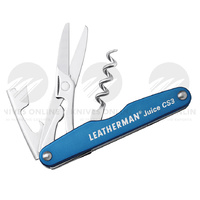 NEW LEATHERMAN JUICE CS3 COLUMBIA BLUE POCKET SIZE MULTI-TOOL 832370