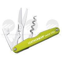 NEW LEATHERMAN JUICE CS3 MOSS GREEN POCKET SIZE MULTI-TOOL 832371