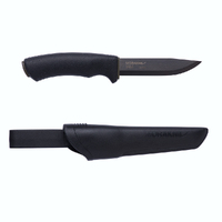 Morakniv Bushcraft Black High Carbon Steel Outdoor Knife - Made In Sweden YKM10791