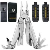LEATHERMAN SURGE STANDARD MULTITOOL + SHEATH NYLON OR LEATHER + 42 BIT KIT