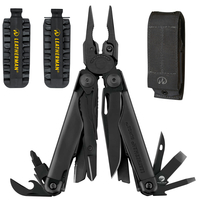 LEATHERMAN SURGE BLACK STEEL MULTI-TOOL + MOLLE SHEATH + BIT KIT