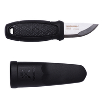 NEW MORAKNIV ELDRIS BLACK OUTDOOR POCKET KNIFE + SHEATH 12647