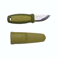 Morakniv Eldris Stainless Steel Outdoor Knife + Sheath | Green YKM12651