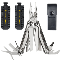 NEW LEATHERMAN CHARGE TTI + PLUS TITANIUM MULTI-TOOL + LEATHER SHEATH + BIT KIT
