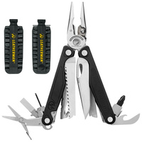 NEW LEATHERMAN CHARGE + PLUS STAINLESS STEEL MULTITOOL + SHEATH + BIT KIT