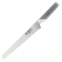 NEW GLOBAL KNIFE 22CM BREAD KNIFE G-9 | MADE IN JAPAN 