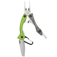 GERBER CRUCIAL GREEN MULTI TOOL MULTI PLIER CLIP KNIFE OPENER 31000238