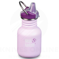KLEAN KANTEEN KIDS SIPPY 355ML 12OZ SUGAR PLUM PURPLE DRINK BOTTLE BPA FREE