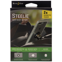 NITE IZE STEELIE DASH PLUS PHONE MOUNT MAGNETIC KIT MAGNETIC POWER X 2