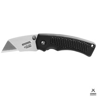 GERBER EDGE BLACK RUBBER HANDLE FOLDING KNIFE 31-000668