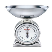 Soehnle Silvia 5kg Capacity Mechanical Kitchen Scale | Stainless Steel 65003