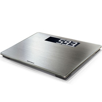 Soehnle Style Sense Safe 180kg Capacity 300 Bathroom Scale | Stainless Steel 63867