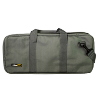 NEW CHEFTECH CHEF KNIFE ROLL BAG FITS 18 PIECES WITH HANDLES | GREY