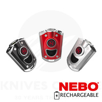 NEBO MYCRO 400 LUMEN 6 MODE LED FLASHLIGHT RECHARGEABLE KEYCHAIN 89528