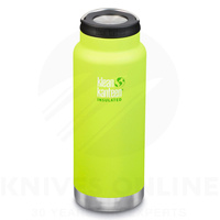 KLEAN KANTEEN TKWIDE 32oz 946ml INSULATED LIME JUICY PEAR DRINK BOTTLE