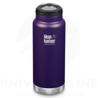 KLEAN KANTEEN TKWIDE 32oz 946ml INSULATED KALAMATA PURPLE DRINK BOTTLE