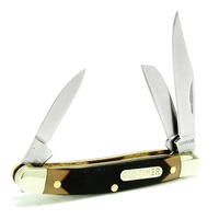 SCHRADE OLD TIMER JUNIOR STOCKMAN POCKET KNIFE 108OT