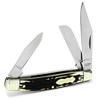 NEW SCHRADE YU834UH RANCHER 3 BLADE POCKET KNIFE UNCLE HENRY 