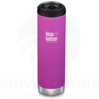 KLEAN KANTEEN TKWIDE 20oz 592ml INSULATED BERRY BRIGHT W/ CAFE CAP