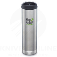 KLEAN KANTEEN TKWIDE 20oz 592ml INSULATED STAINLESS W/ CAFE CAP