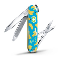 SWISS ARMY VICTORINOX CONTEST CLASSIC BANANA SPLIT 35447 2019 LIMITED EDITION