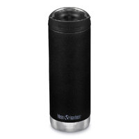 KLEAN KANTEEN TKWIDE 16oz 473ml INSULATED SHALE BLACK W/ CAFE CAP
