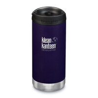 KLEAN KANTEEN TKWIDE 12oz 355ml INSULATED KALAMATA PURPLE W/ CAFE CAP