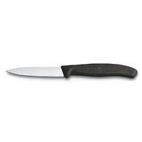 Victorinox Swiss Classic 8cm Paring Knife Pointed Blade Black 5.0603