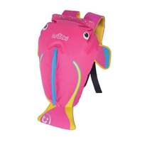 Trunki Paddlepak Waterproof Swim Backpack - Coral Pink Fish 