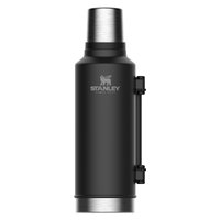 STANLEY CLASSIC 1.9L INSULATED VACUUM THERMOS FLASK BOTTLE - BLACK