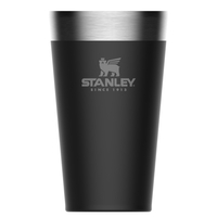 STANLEY ADVENTURE 470ml 16oz INSULATED VACUUM STACKING BEER PINT - BLACK