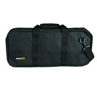 NEW CHEFTECH CHEF KNIFE ROLL BAG FITS 18 PIECES BLACK WITH HANDLES 