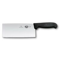VICTORINOX CHINESE CHEFS MEAT KITCHEN CLEAVER 18CM FIBROX HANDLE 5.4063.18