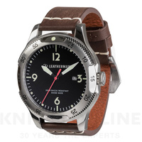 NEW LEATHERMAN STAINLESS SILVER LIMITED EDITION WATCH TIMEPIECE GIFT BOXED
