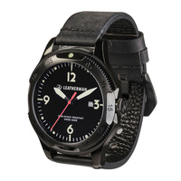 NEW LEATHERMAN BLACK DLC LIMITED EDITION WATCH TIMEPIECE GIFT BOXED