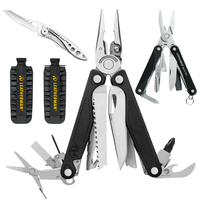 LEATHERMAN CHARGE PLUS MULTITOOL + SHEATH + BITKIT + BLACK PS4 + SKELETOOL KBX