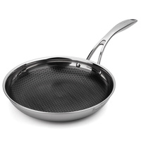 Stanley Rogers Try-Ply Nonstick Matrix Frypan 26cm S/Steel Suits Induction