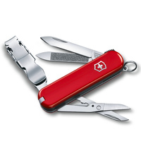 VICTORINOX SWISS ARMY NAILCLIP NAIL CLIPPER RED 8 TOOLS 65MM 38000 