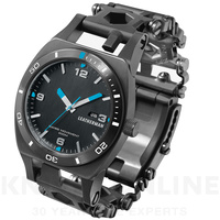 NEW LEATHERMAN TREAD TEMPO BLACK WATCH TIMEPIECE GIFT BOXED