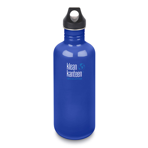 KLEAN KANTEEN 40oz 1182ml COASTAL WATERS BLUE BPA FREE Water Bottle SAVE !