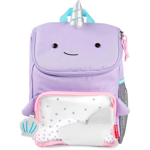 Skip Hop Zoo Big Kid Backpack | Narwhal